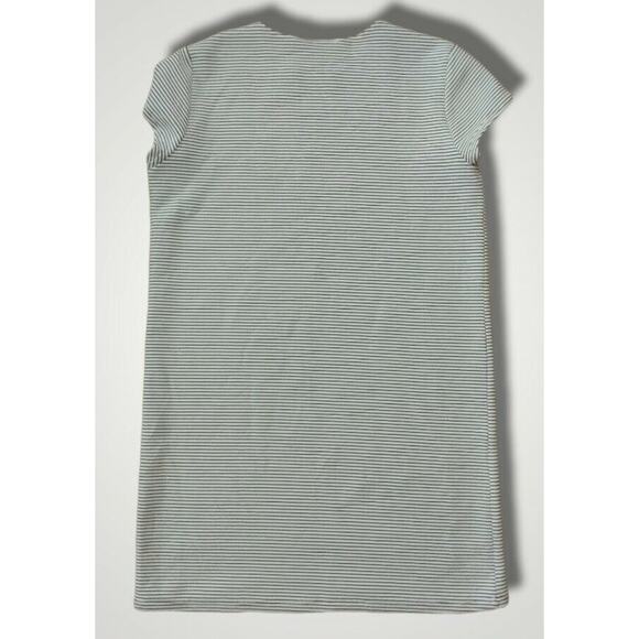 Zara W/B Collection Cap Sleeve Tunic Striped Size Medium - Picture 7 of 7